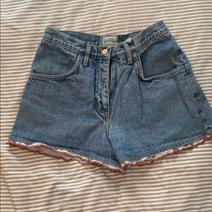 Vintage high wasted Jean shorts
